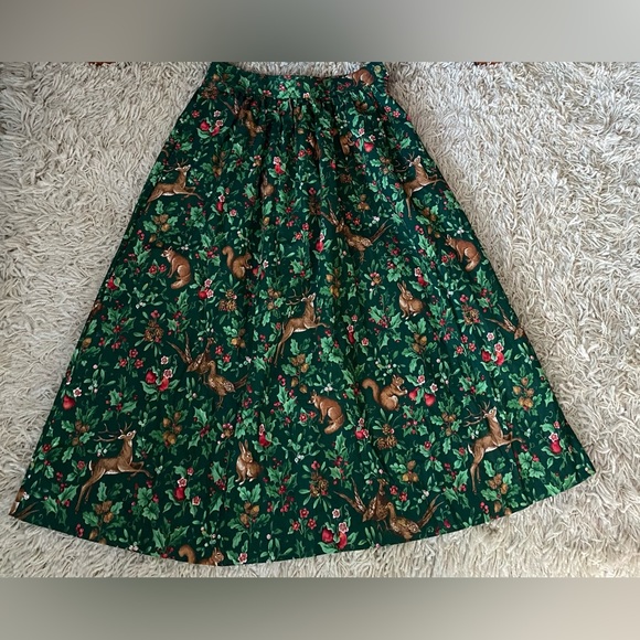 Vintage Lucia skirt Chrismas women’s, size 10 - Picture 2 of 14